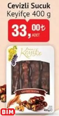 KEYİFÇE CEVİZLİ SUCUK KEYİFÇE CEVİZLİ SUCUK